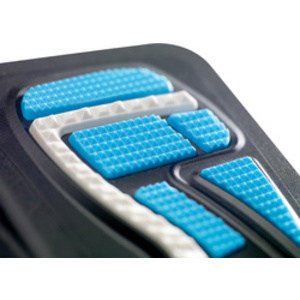 Fellowes Repose-pied Energizer, en plastique, noir