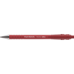Paper:Mate Stylo à bille rétractable FlexGrip Ultra, rouge  - 12950