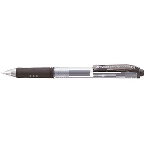 Pentel Stylo bille à encre gel Hybrid Gel Grip K157, noir