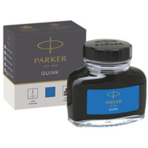 PARKER Flacon d'encre QUINK, contenu: 57 ml, bleu noir