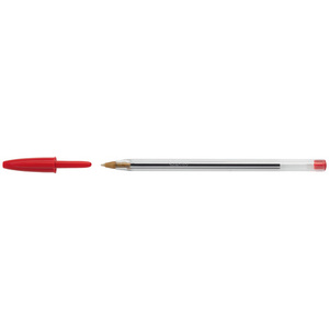 BIC Stylo à bille Cristal Original, rouge  - 16461