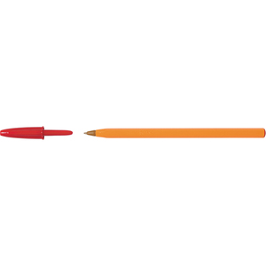 BIC Stylo à bille orange, rouge  - 16465