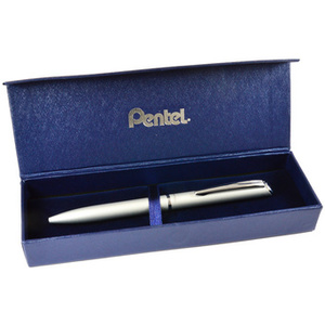 Pentel Stylo roller à encre gel EnerGel Hi-Class, bleu clair