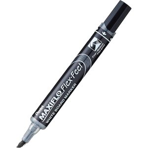 Pentel Marqueur pour tableau blanc MAXIFLO Flex-Feel, noir