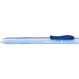 Pentel Stylo-gomme ClicEraser2 ZE11T, noir-transparent