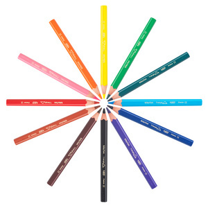 BIC KIDS Crayons de couleur triangulaires Evolution Triangle