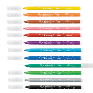 BIC KIDS Feutre Kid Couleur medium, étui en carton de 12  - 90866
