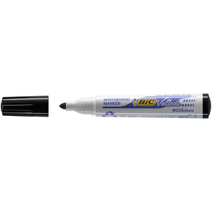 BIC Marqueur tableau blanc Velleda 1701 ECOlutions, noir - 11380