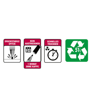 BIC Marqueur permanent Marking 2000 Ecolutions, vert  - 11104