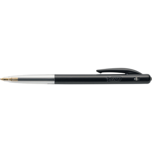 BIC Stylo à bille rétractable M10, noir  - 16513
