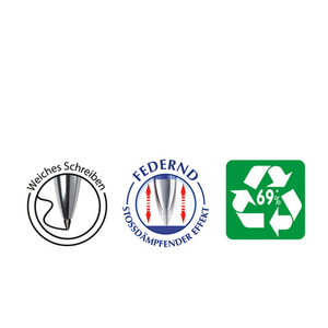 BIC Recharge pour stylo à encre gel, noir