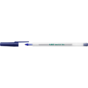 BIC Stylo à bille ECOlutions Round Stic, bleu