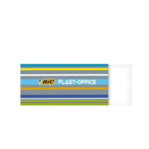BIC Gomme en plastique Plast-Office, présentoir de table