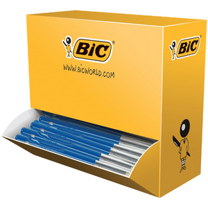BIC Stylo à bille rétractable M10 clic, VALUE PACK, bleu