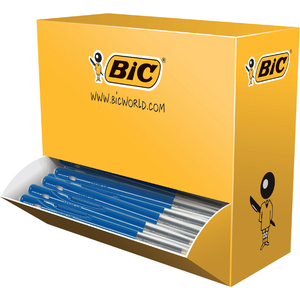 BIC Stylo à bille rétractable M10 clic, VALUE PACK, bleu