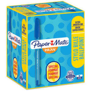Paper:Mate Stylo à bille InkJoy 100, Value pack, bleu