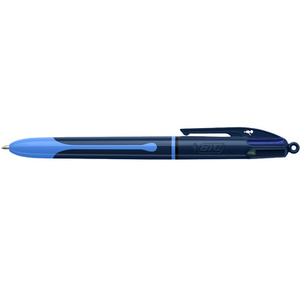 BIC Recharge pour stylo à bille 4 Colours Smooth, S, bleu