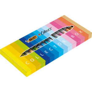 BIC Stylo à bille 4 Colours, Collector Box, set de 15