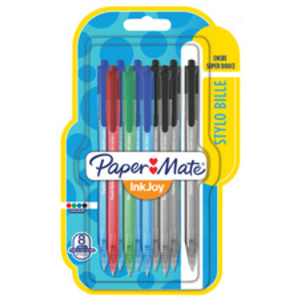 Paper:Mate Stylo à bille InkJoy 100 RT, blister de 8
