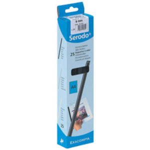 EXACOMPTA Peigne à relier Serodo, A4, 3 mm, transparent  - 51661