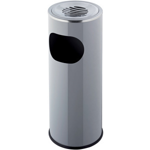 helit Cendrier sur pied 'the shark', inox, argent