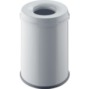 helit Corbeille à papier en acier 'the guardian', 15 litres