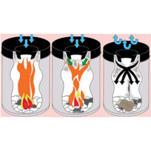 helit Corbeille à papier en acier 'the guardian', 30 litres