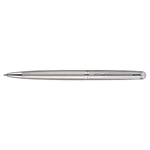 WATERMAN Stylo à bille Hémisphère, Acier G.T.