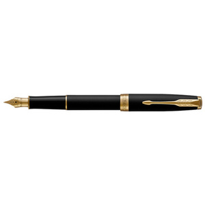 PARKER Stylo plume SONNET Laque Noire G.T.