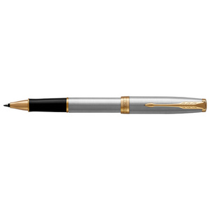 PARKER Stylo roller SONNET Laque Noire G.T.