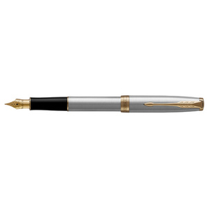 PARKER Stylo plume SONNET Acier G.T.