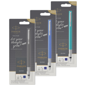 PARKER Stylo plume VECTOR, taille de plume: M, assorti