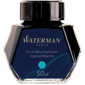 WATERMAN Flacon d'encre, contenu: 50 ml, bleu mystère