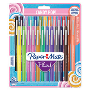 Paper:Mate Stylo feutre Flair 'Candy Pop', étui de 12