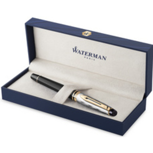 WATERMAN Stylo roller Expert Reflets de Paris Noir G.T.