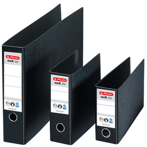 herlitz Classeur en carton rigide maX.file, A3