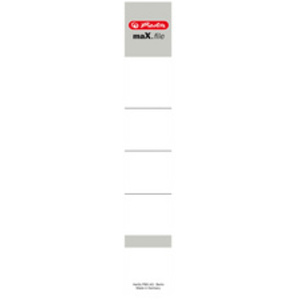 herlitz Etiquette pour dos de classeur maX.file, 30 x 190 mm