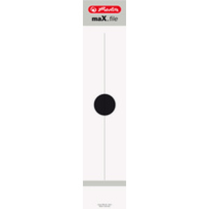 herlitz Etiquette de dos maX.file, pour classeur suspendu