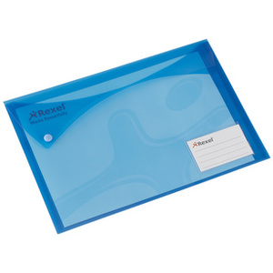 Rexel Pochette à documents Xtra Folder A4, blanc translucide