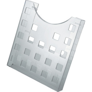 helit Porte-brochures 'the grid', A4, gris-transparent