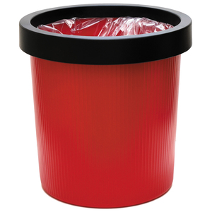 helit Corbeille à papier 'the german', 18 litres, PE, jaune