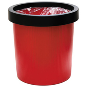 helit Corbeille à papier 'the german', 18 litres, PE, vert