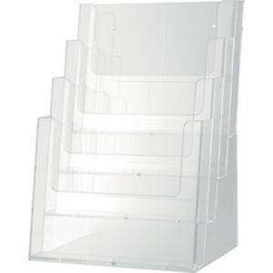 helit Porte-brochures de table 'the helpdesk', A4 portrait