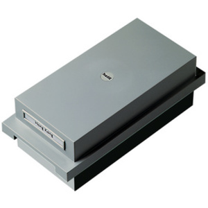 helit Boîte à fiches 'the admin' A5 paysage, gris lumière