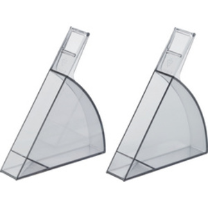 helit Porte-brochures 'the grid', A4 portrait, transparent