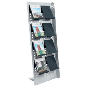 helit Porte-brochures 'the grid', A5 /2x A6, transparent