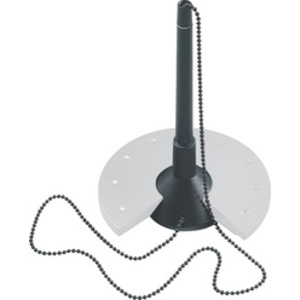 helit Porte-stylo 'the base', noir/rouge