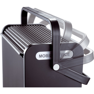 helit Boîte pour dossiers suspendus 'the mobil box', noir