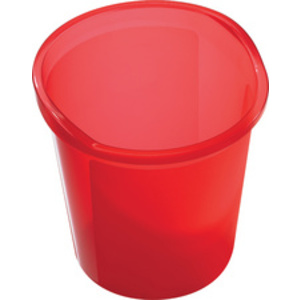 helit Corbeille à papier 'the joy', PP, 13 litres, blanc