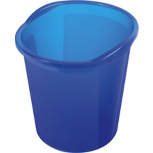 helit Corbeille à papier 'the joy', PP, 13 litres, blanc